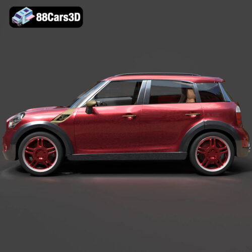 Mini Cooper Countryman 2025 3D Model