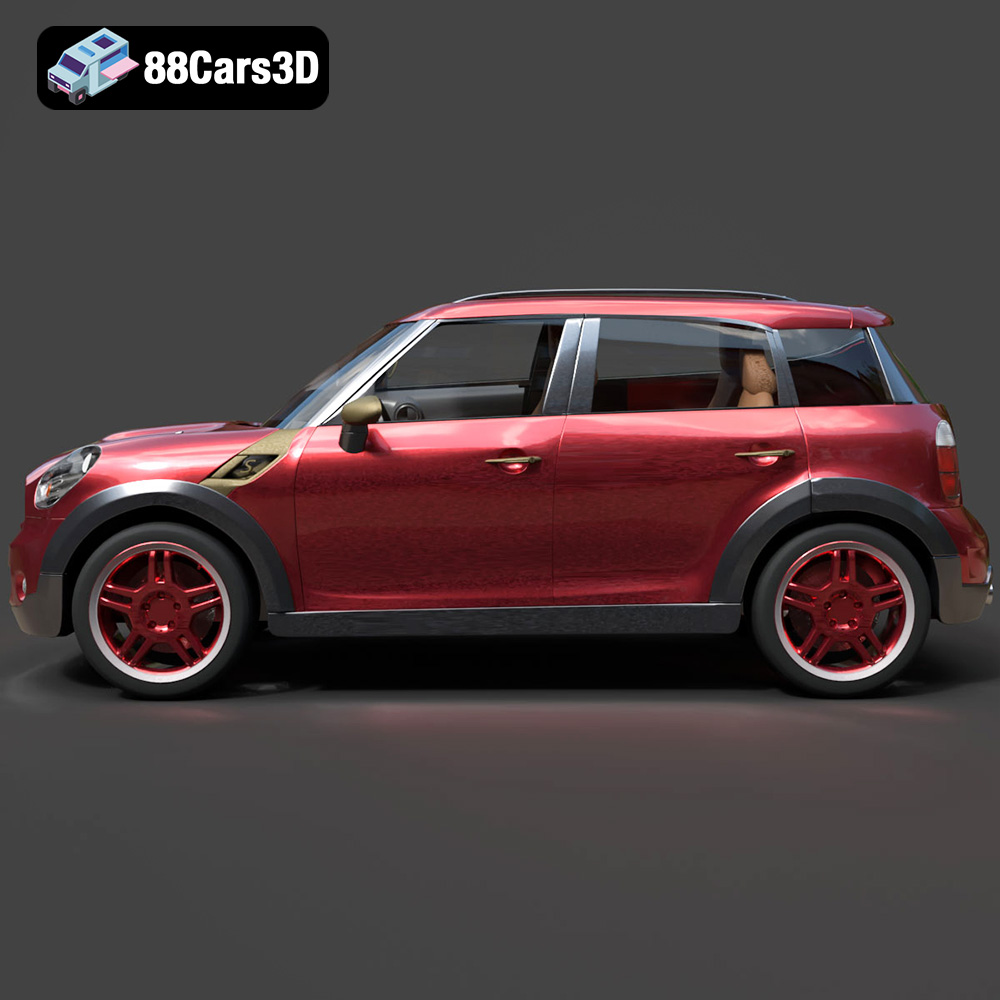 Mini Cooper Countryman 2025 3D Model