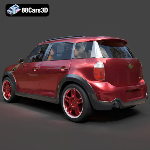 Mini Cooper Countryman 2025 3D Model
