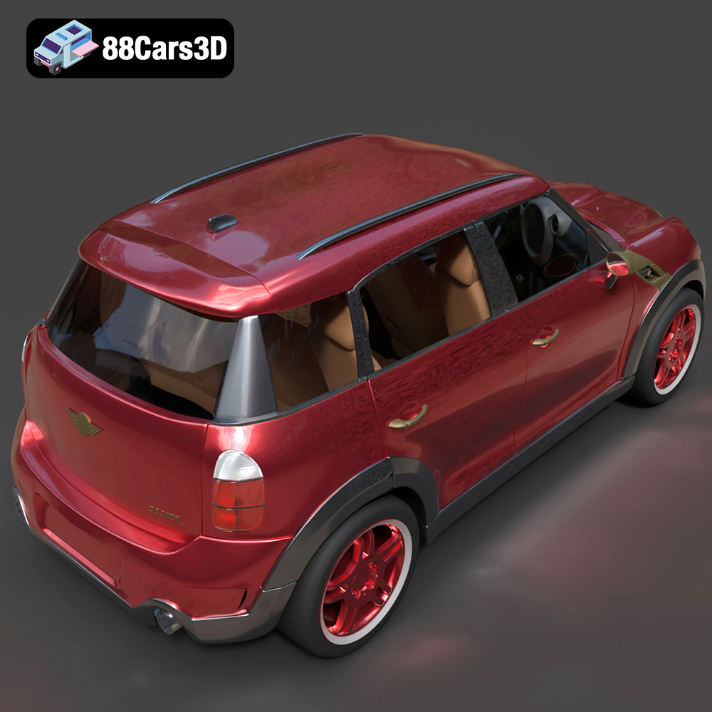Mini Cooper Countryman 2025 3D Model