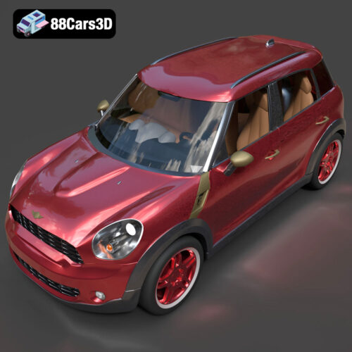 Mini Cooper Countryman 2025 3D Model