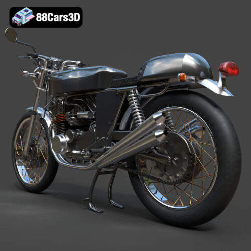 Honda CB750 Four 3D Model