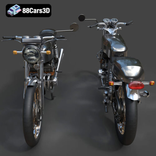 Honda CB750 Four 3D Model