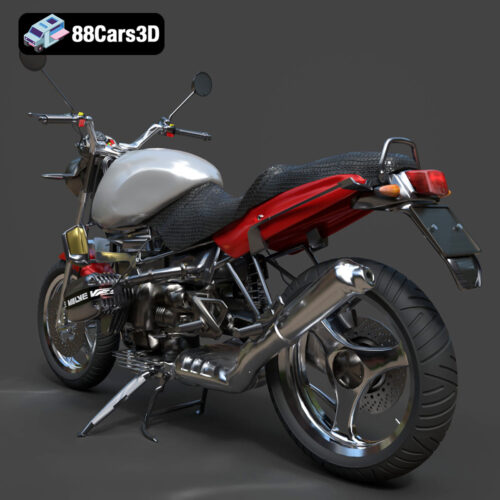 BMW R 1100 R Motorcycle 3D Model
