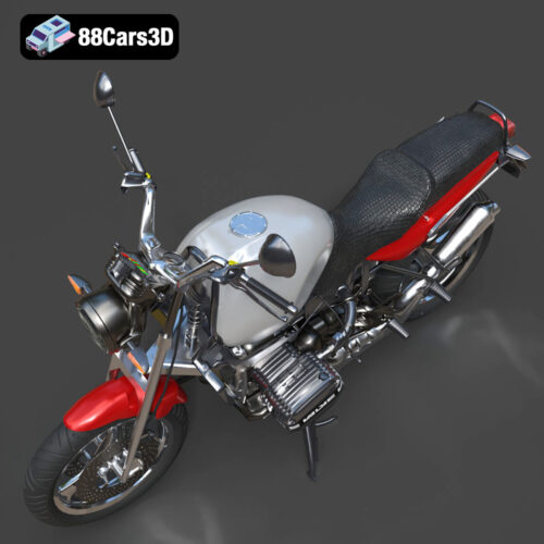 BMW R 1100 R Motorcycle 3D Model