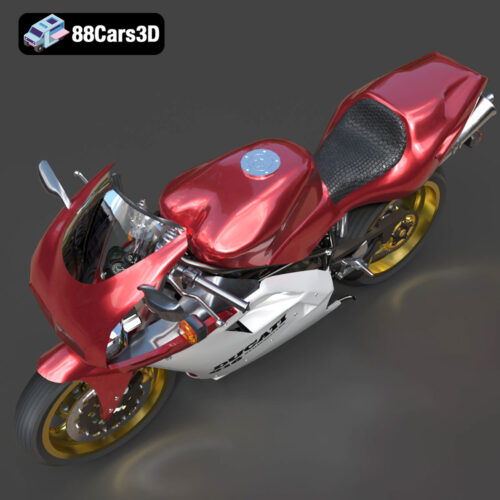 Ducati 916 Motorcycle 3D Model 3D Printable STL
