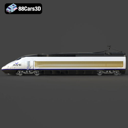Poezd AVE 147-102-002 3D Model