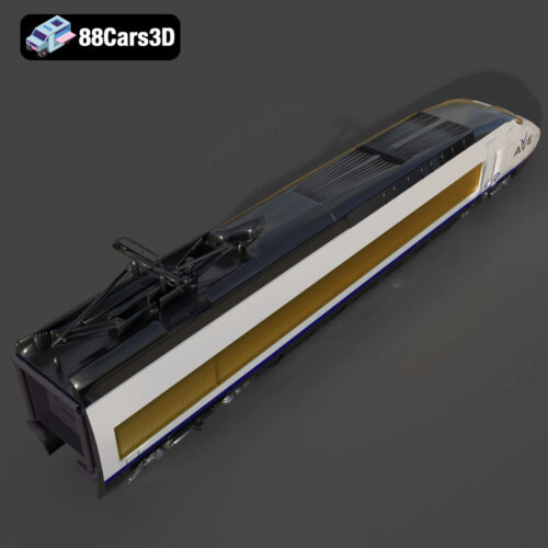 Poezd AVE 147-102-002 3D Model