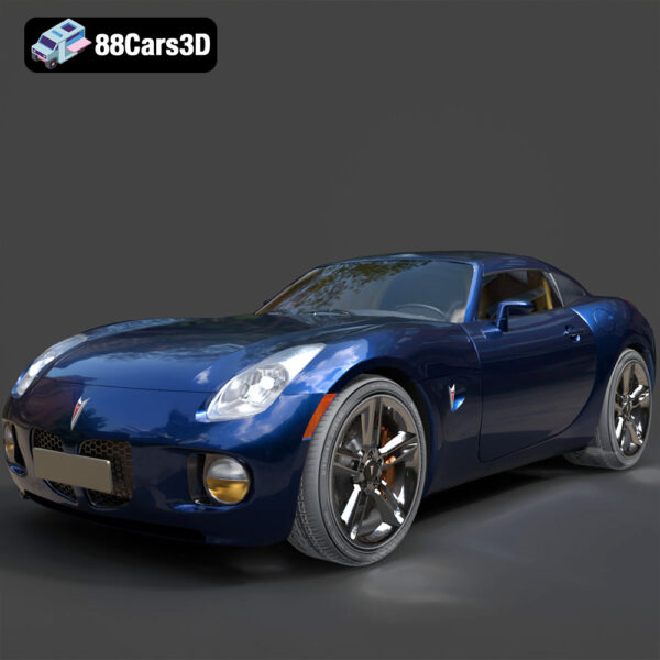 Pontiac Solstice 2009 3D Model