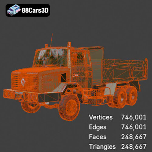 Renault C280-006 3D Model