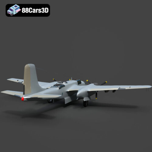 Douglas AB-26C Invader 3D Model
