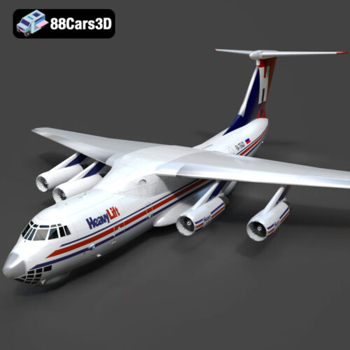 Ilyushin IL-76TD 3D Model