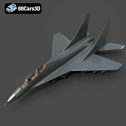 MiG-17 Fighter Jet 3D Model
