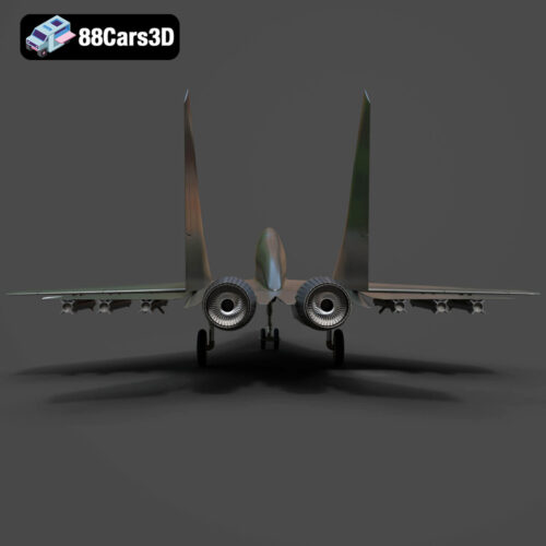 MiG-17 Fighter Jet 3D Model