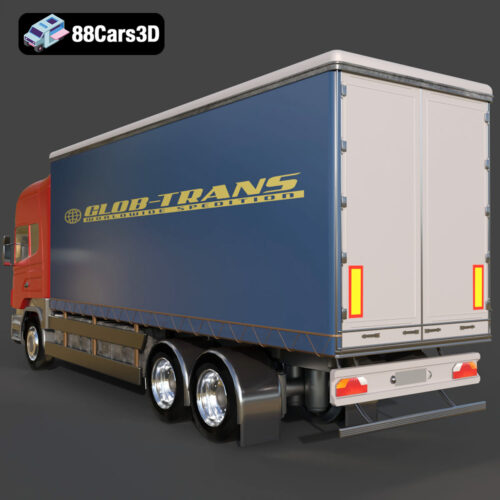 Scania R-Series 002 3D Model