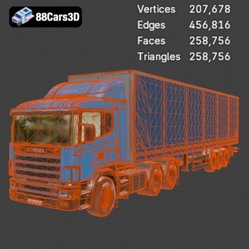 Scania R420 3D Model