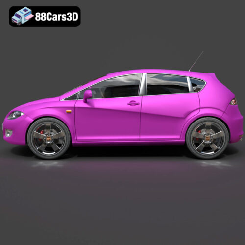 Seat Leon 3D Model