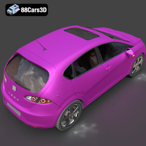 Seat Leon 3D Model