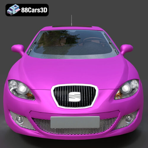 Seat Leon 3D Model