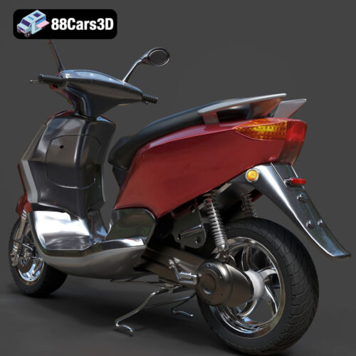 Skyter-250000-003 Honda Lead 110 Skooter 3D Model