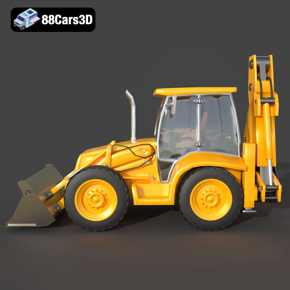 Spec Truck 3D Model