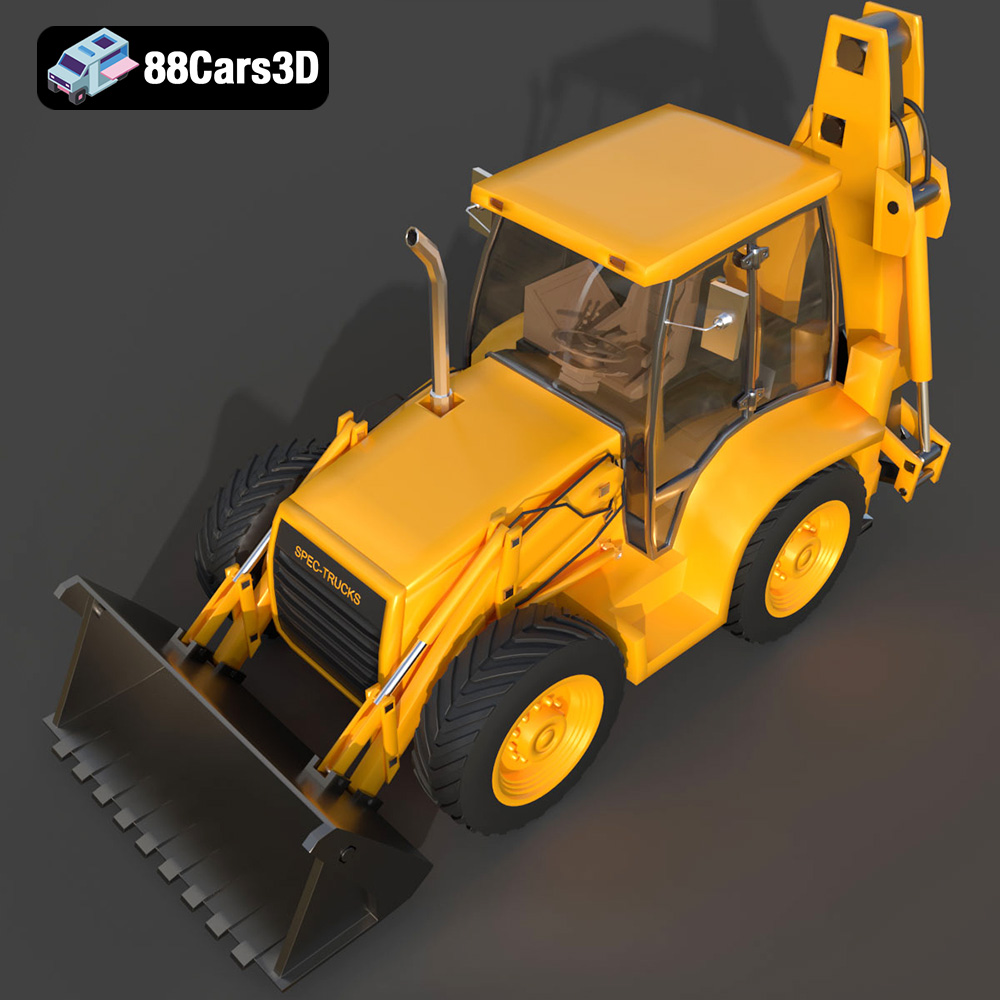Spec Truck 3D Model