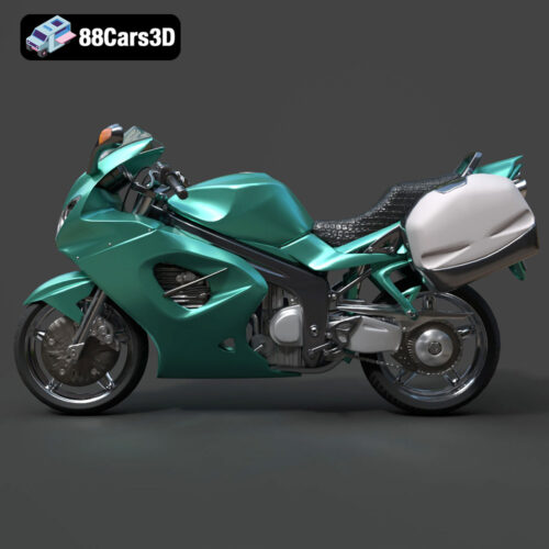 Sport Bike_3-002 Triumph Sprint ST 1050 3D Model