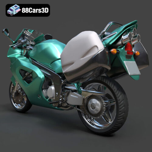 Sport Bike_3-003 Triumph Sprint ST 1050 3D Model