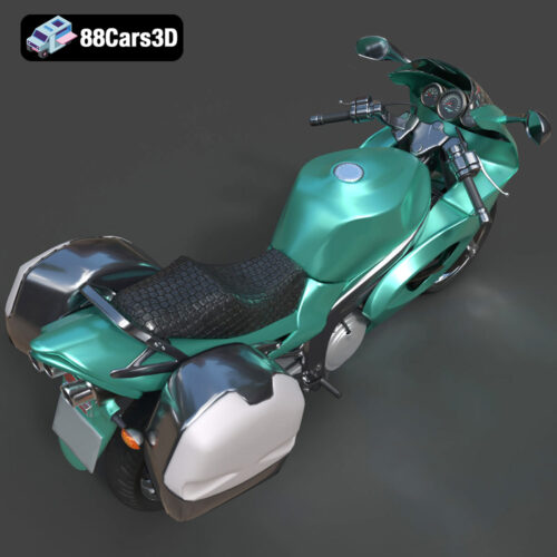 Sport Bike_3-004 Triumph Sprint ST 1050 3D Model