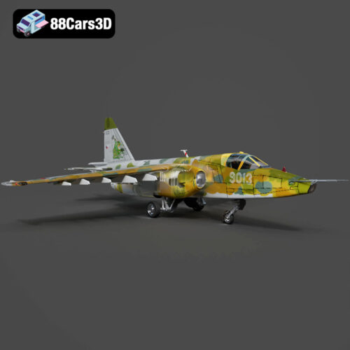 Sukhoi Su-25 3D Model