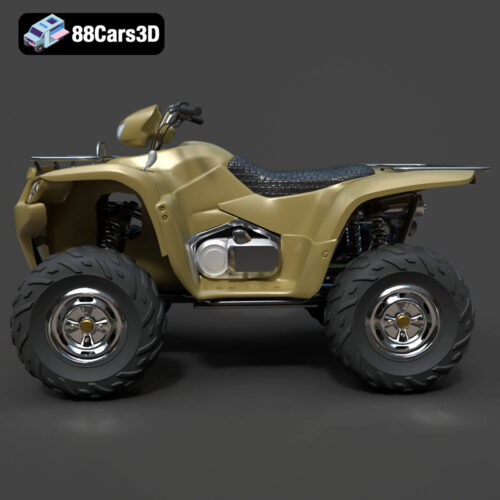 Suzuki Kingquad-002 Suzuki Kingquad ATV 3D Model