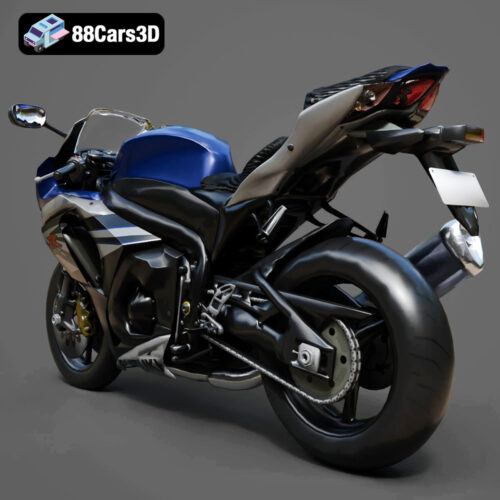 Suzuki GSX-R 1000 3D Model