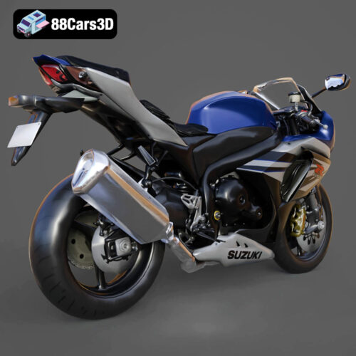 Suzuki GSX-R 1000 3D Model