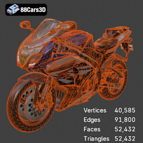 Suzuki GSX-R 1000 3D Model