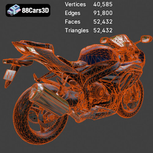 Suzuki GSX-R 1000 3D Model