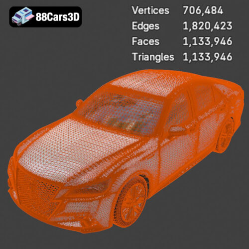 Toyota Crown Hybrid Athlete 2013 3D Model - Gallery Image 7 Toyota Crown Hybrid Athlete 2013 3D Model
