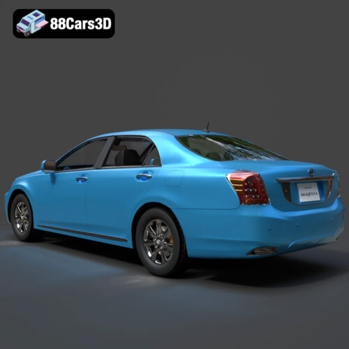 Toyota Crown Majesta 2009 3D Model 3D Printable STL