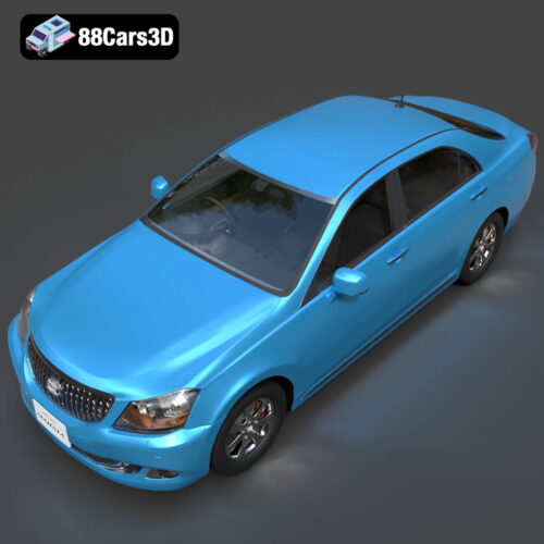 Toyota Crown Majesta 2009 3D Model 3D Printable STL