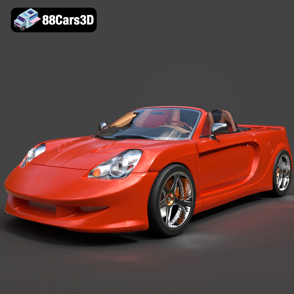 Toyota MRS-007 3D Model