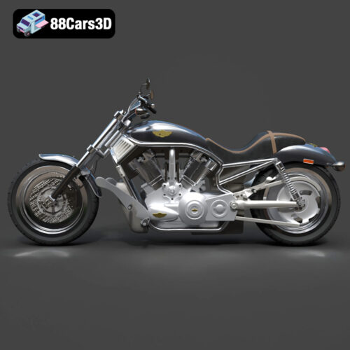 V-Rod-002 Harley Davidson V Rod VRSCA 3D Model