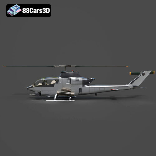 Bell AH-1 Cobra 3D Model