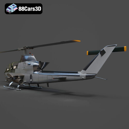 Bell AH-1 Cobra 3D Model