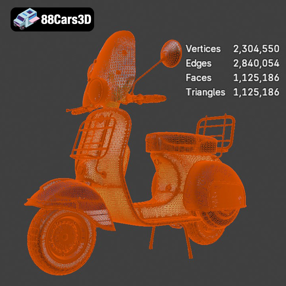 Vespa 5-007 3D Model