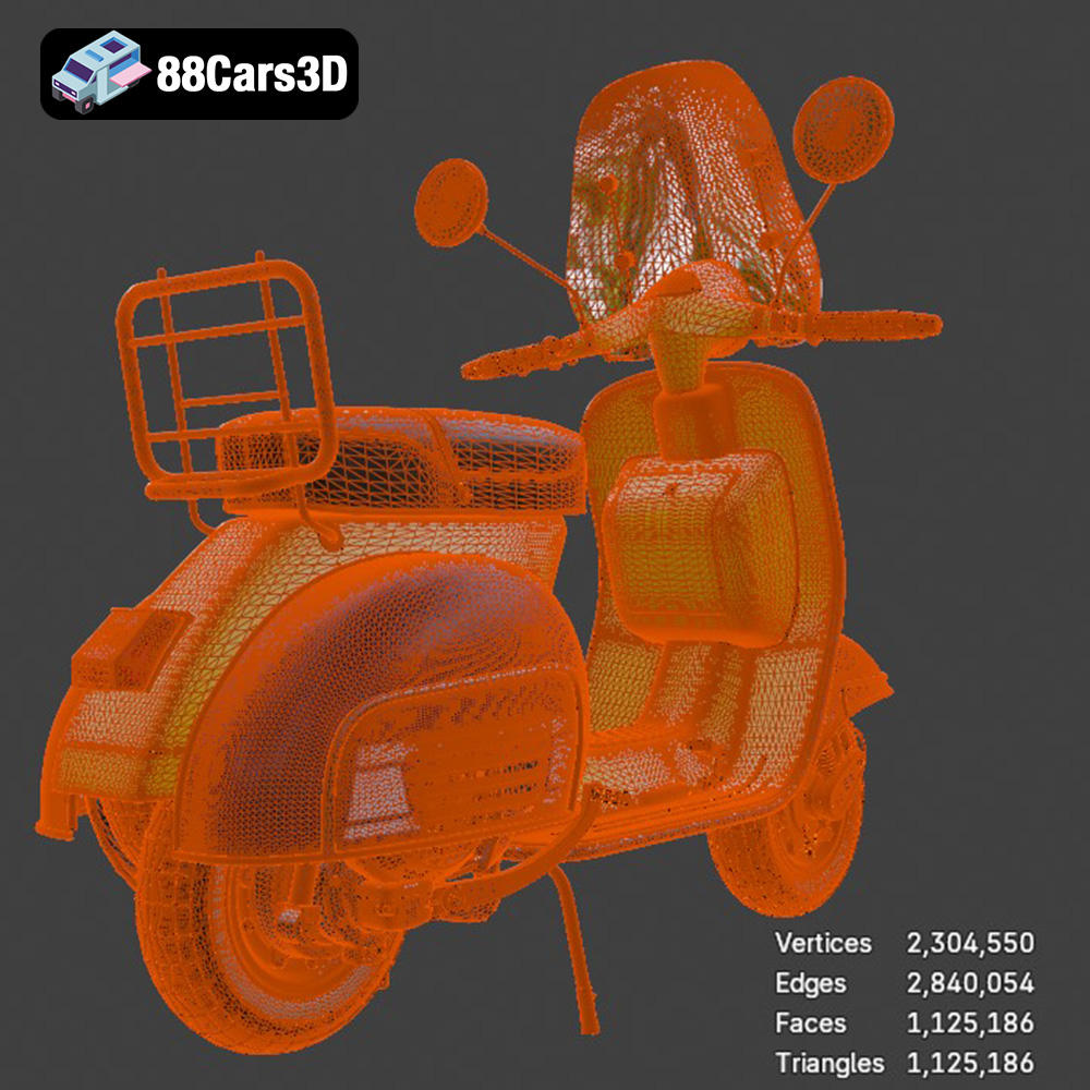 Vespa 5-007 3D Model