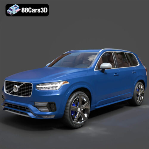 Volvo XC90 R-Design 2015 3D Model