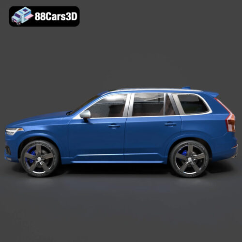 Volvo XC90 R-Design 2015 3D Model
