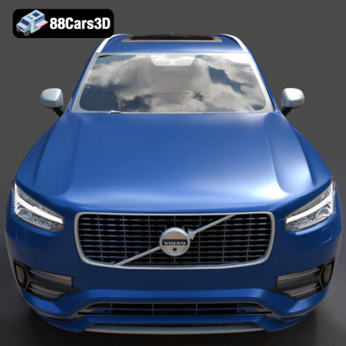 Volvo XC90 R-Design 2015 3D Model