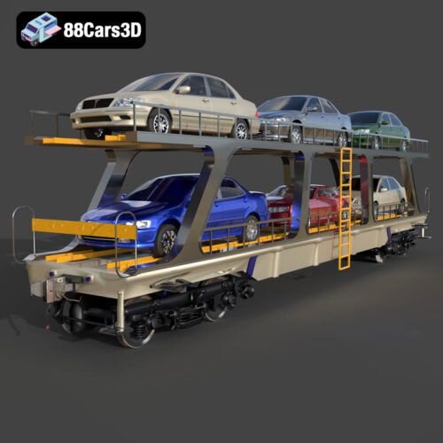 Avtovoz A Wagon 3D Model