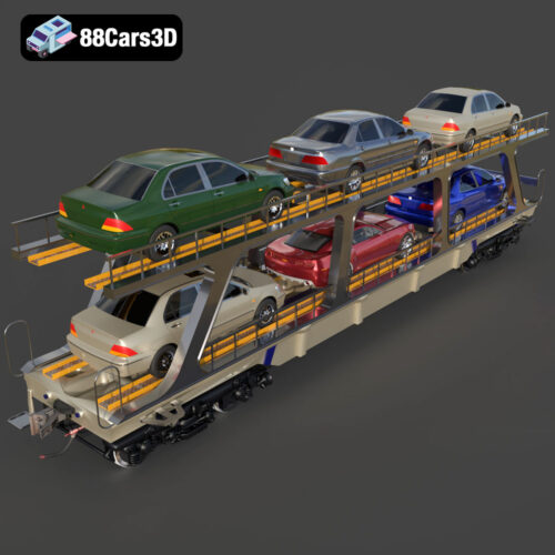 Avtovoz A Wagon 3D Model