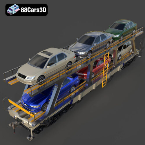 Avtovoz A Wagon 3D Model